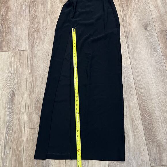 Amanda Uprichard Black Maxi Dress - Picture 9 of 12